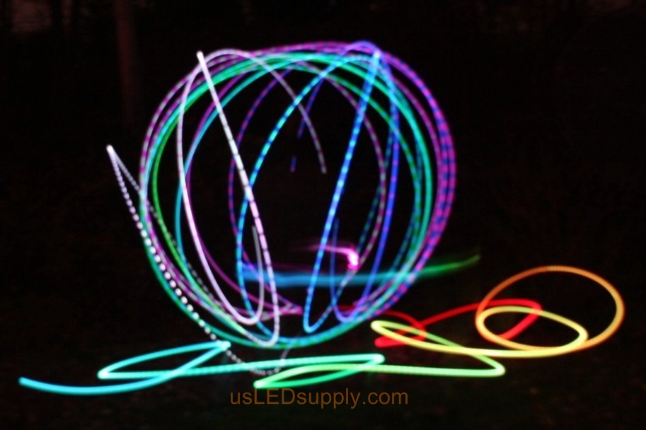 Light Art Circles